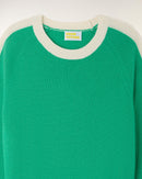 Pull Col Rond À Bandes Torsadées