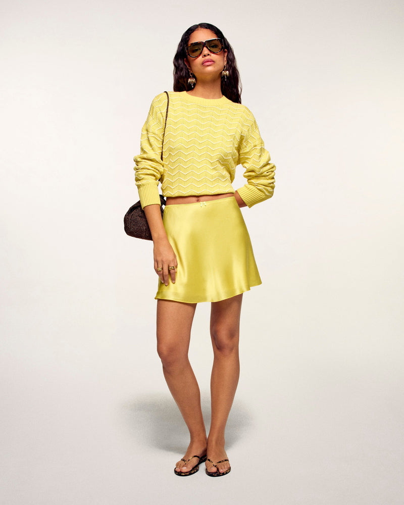 Pull Col Rond Bicolore