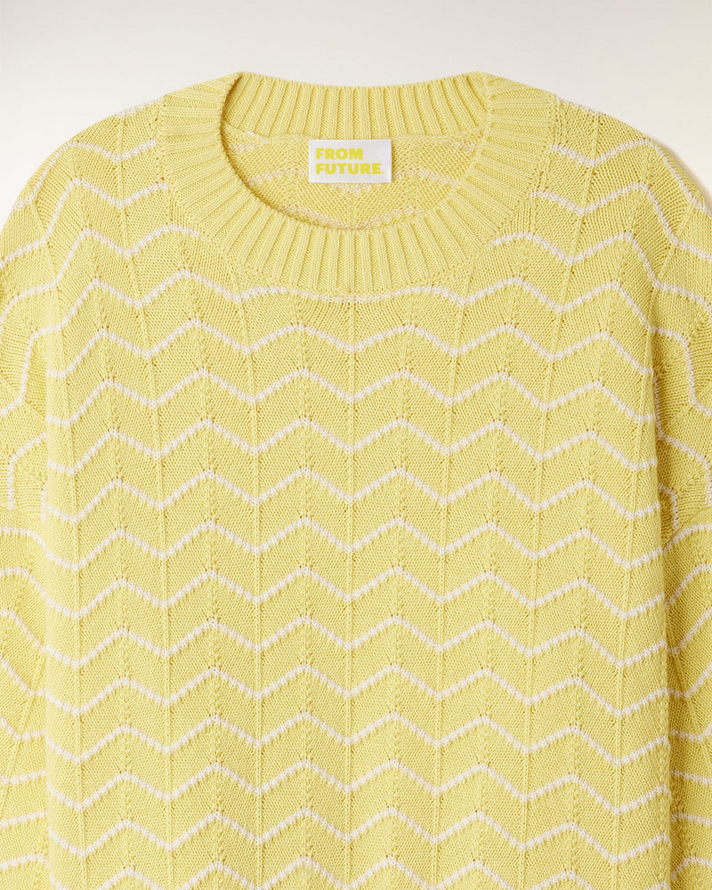 Pull Col Rond Bicolore