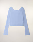 Cardigan Court Cachemire Brossé Fermeture Bijou