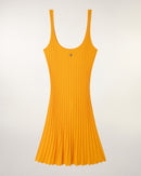 Robe Courte Bretelles Plaque Metallique "Ff"