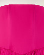 Vestido corto sin tirantes