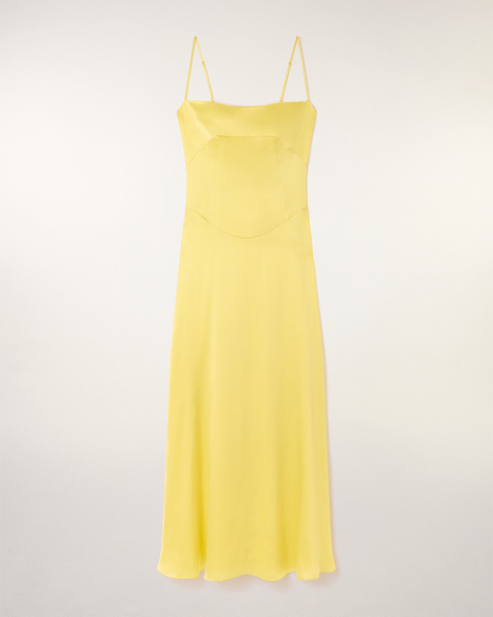 Vestido Largo Con Tirantes