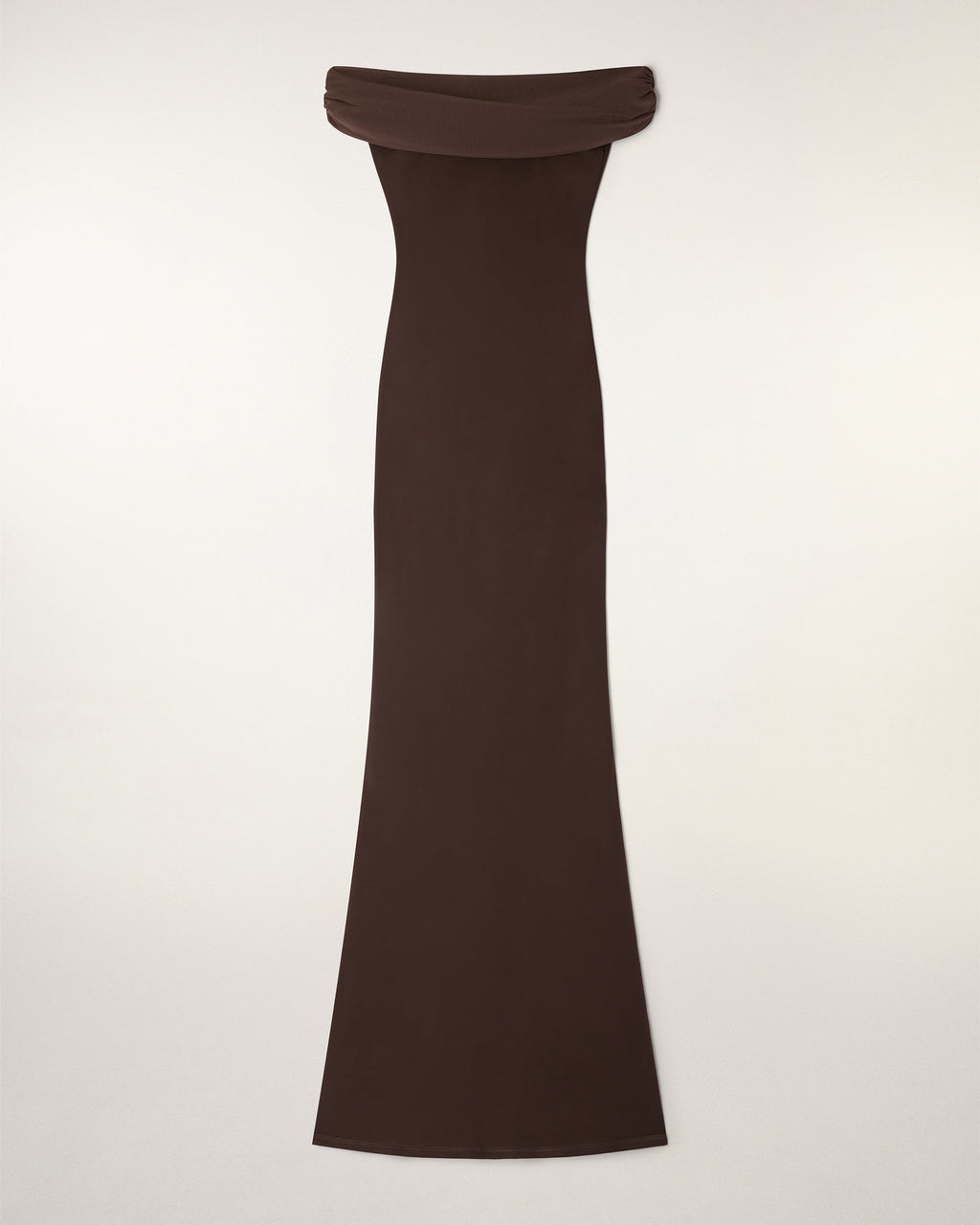 Robe Longue Bardot Drapé