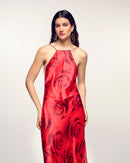 Robe Longue Bretelles Dos Nu