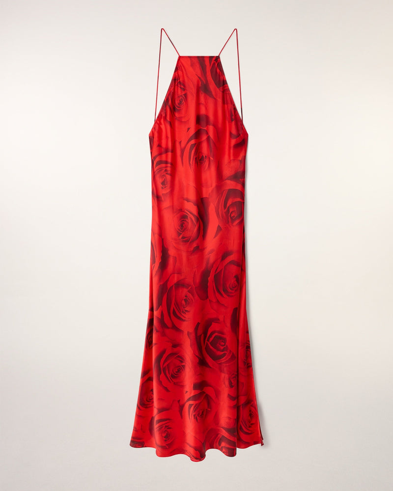 Robe Longue Bretelles Dos Nu