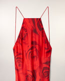 Robe Longue Bretelles Dos Nu