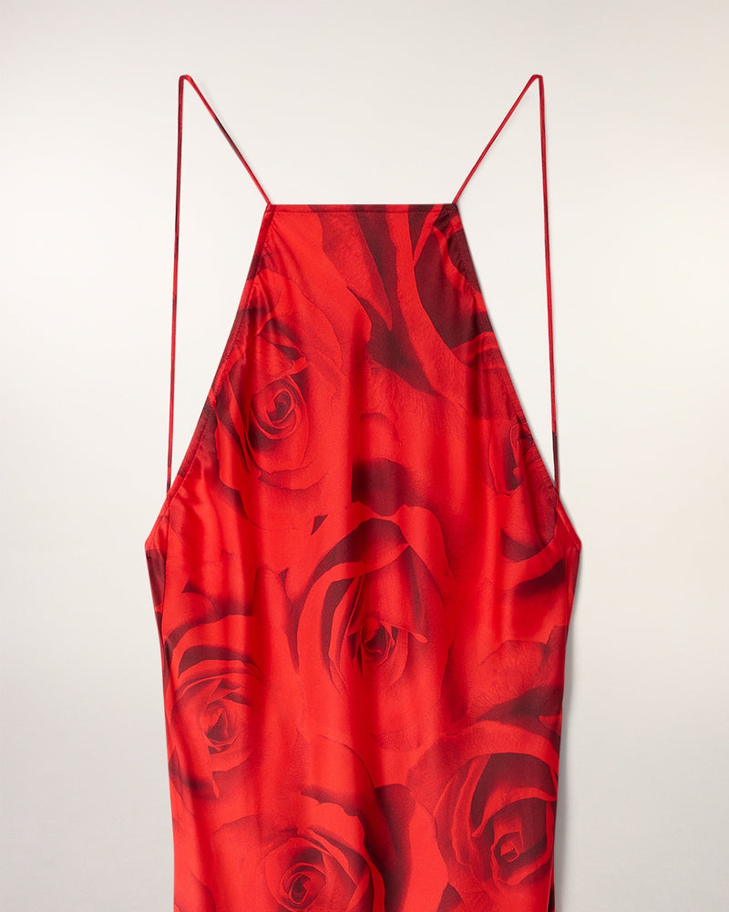 Robe Longue Bretelles Dos Nu
