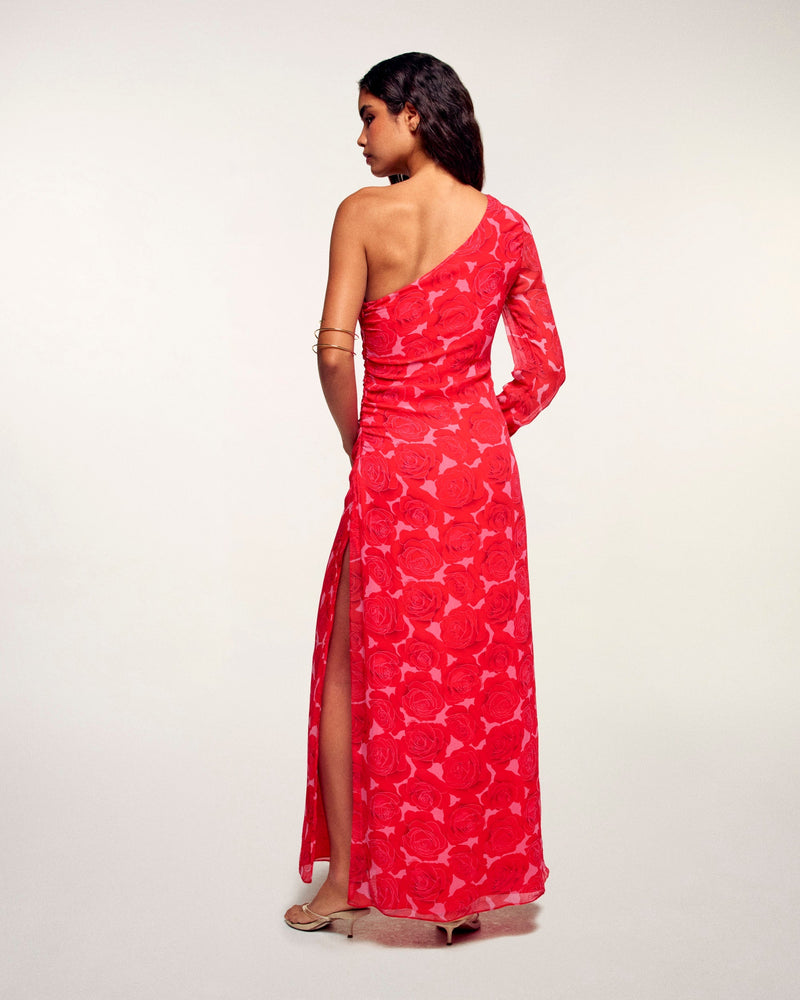 Robe Longue Asymétrique
