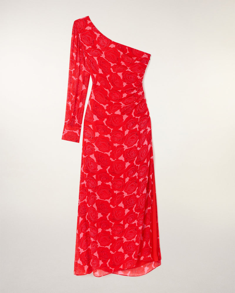 Robe Longue Asymétrique