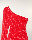 Robe Longue Asymétrique