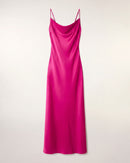 Robe Longue Bretelles Col Bénitier
