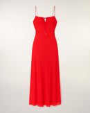 Robe Longue À Bretelles Liens Bijoux