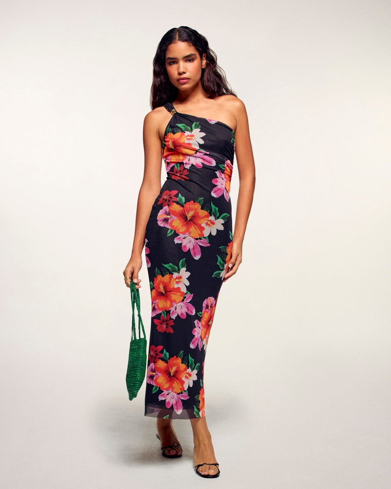 Robe Longue Asymétrique