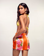 Frieze Print Shorts