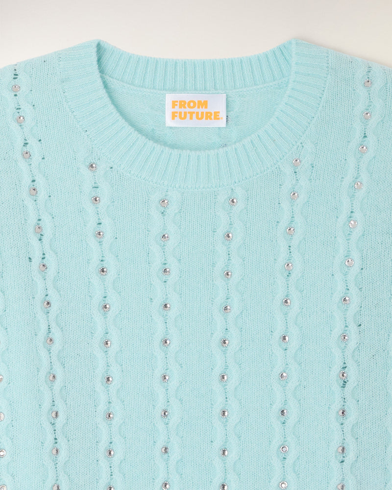 Top Manches Courtes Strass
