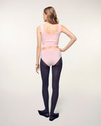 Brushed Cashmere Bralette Top - Cloudy Pink