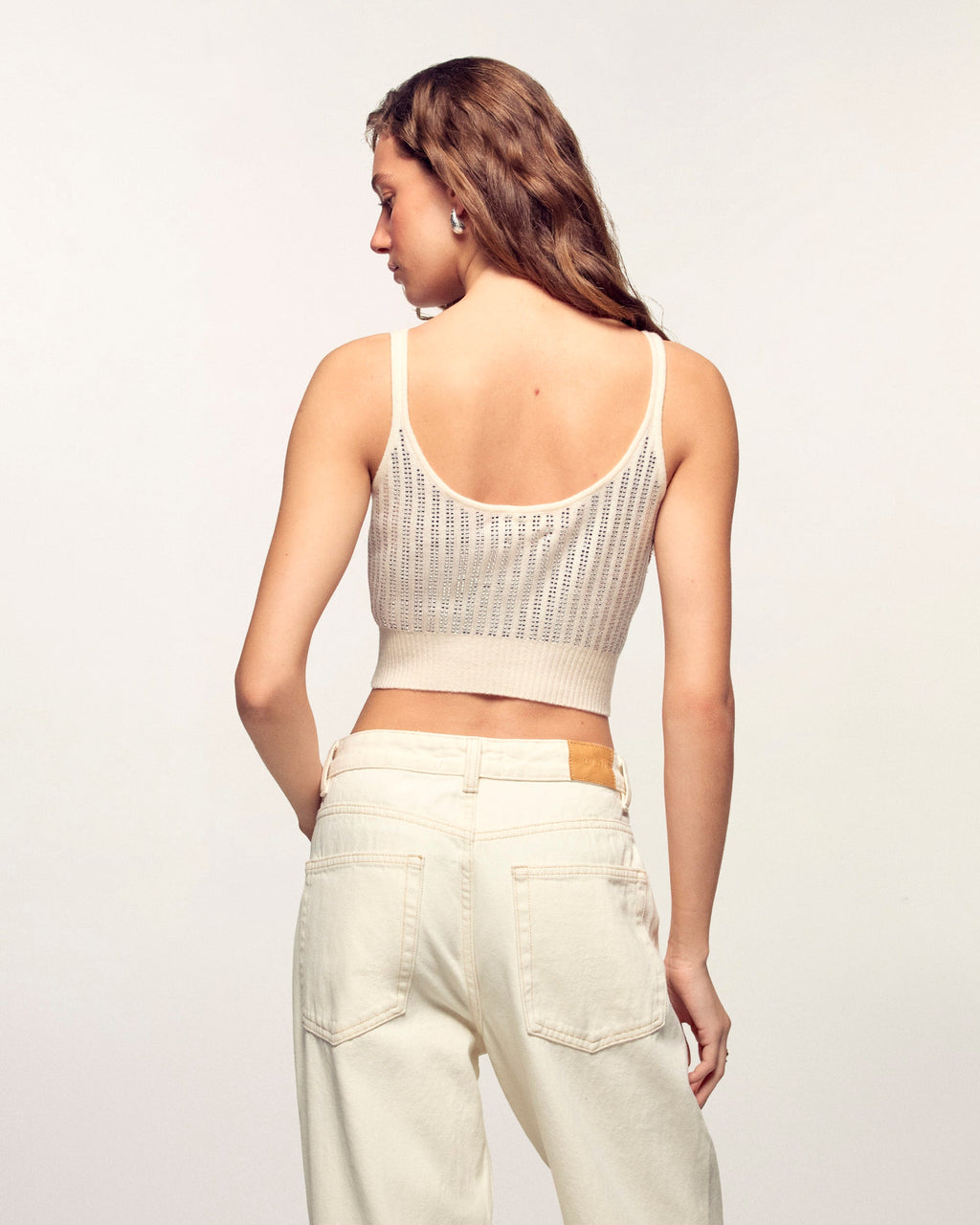 Rhinestone Bra Top