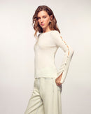 #label: Nathali mesure 1,76m et porte une taille S