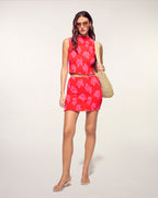 “All Over” Smocked Sleeveless Top