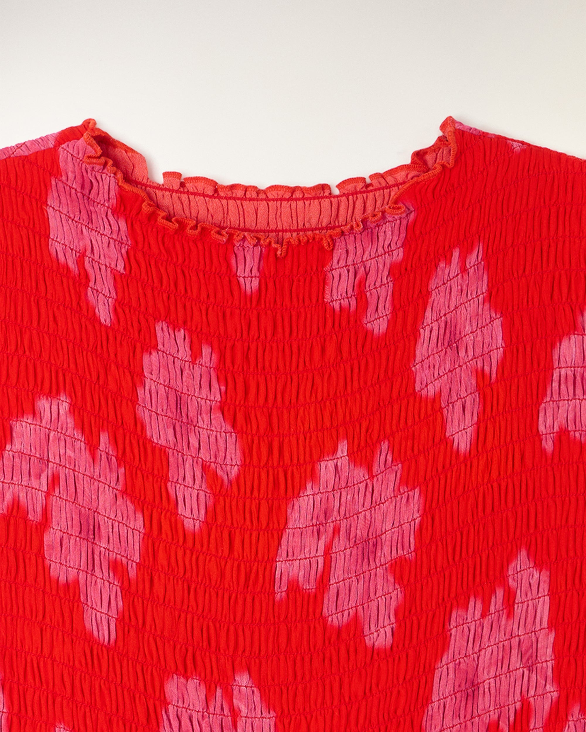 “All Over” Smocked Sleeveless Top