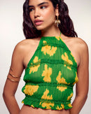 #label: Andrea mesure 1,80m et porte une taille S