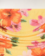 Top Bustier Imprimé Fleurs