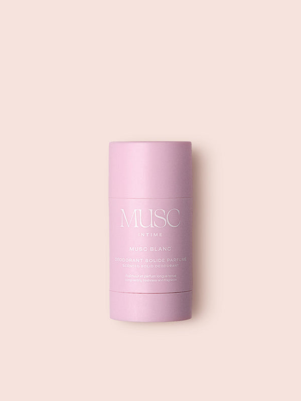 Musc Blanc – Festes Parfümiertes Deodorant