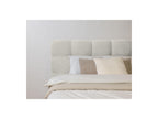 Bed with Solid Slats - Kumo - Natural Wooden Legs