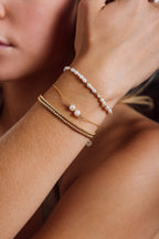 Collier-Bracelet Double Queen - Or
