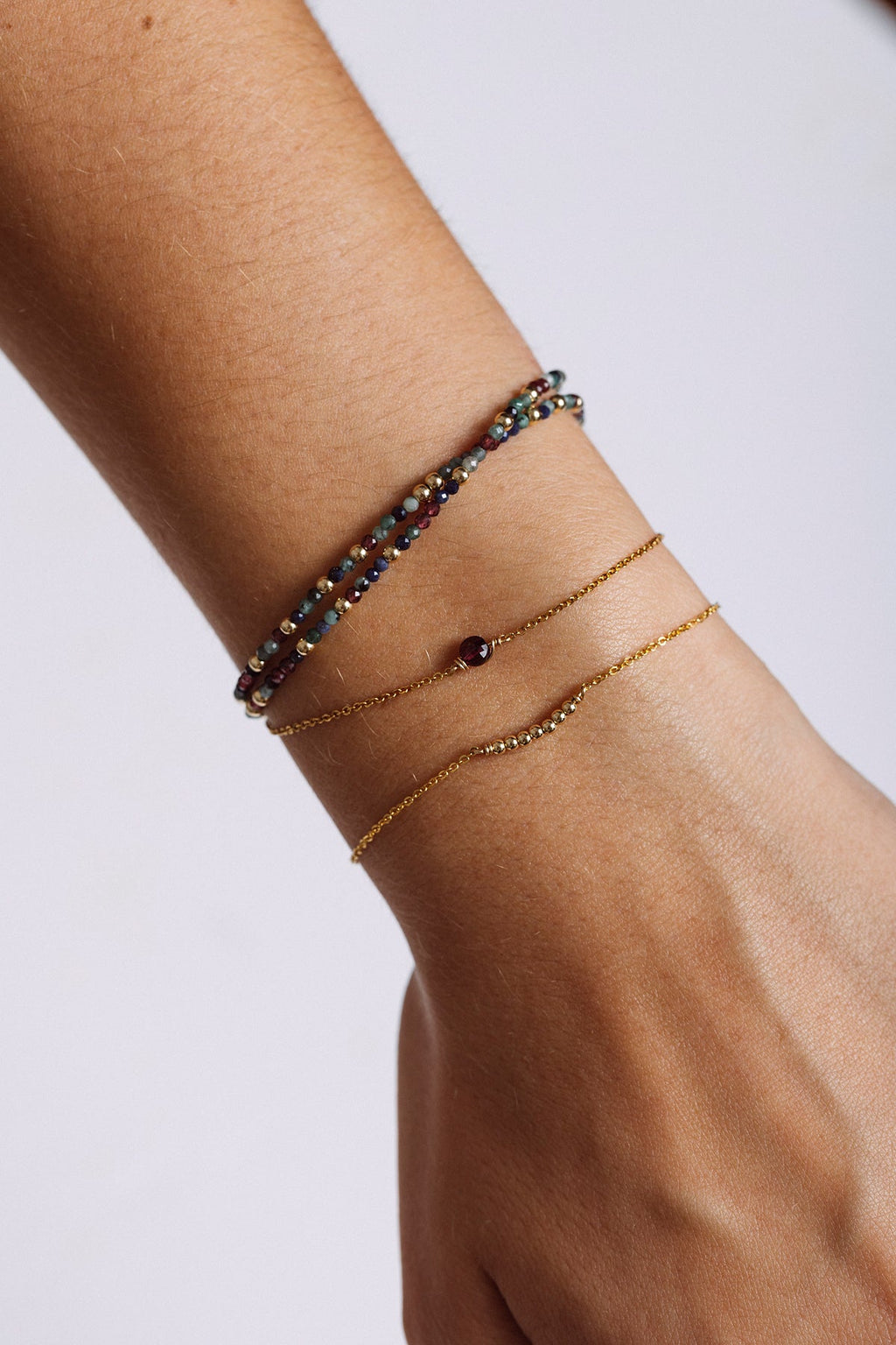 Collier-Bracelet Queen - Précieuse