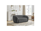 Celine - Canapé Droit Fixe 2 Places - Tissu Lisse