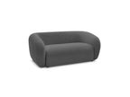 Celine - Canapé Droit Fixe 2 Places - Tissu Lisse