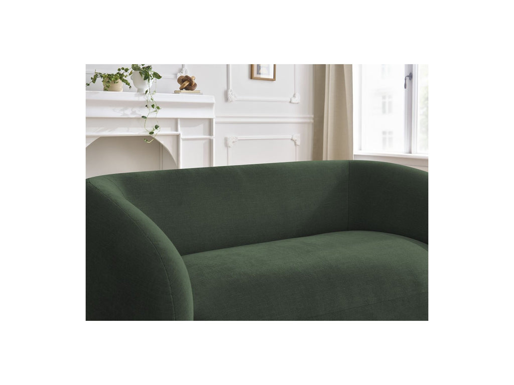 Celine - Canapé Droit Fixe 2 Places - Tissu Lisse