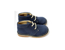 Chaussures Garçon À Lacets Gaspard - Nubuck Bleu Navy - Garçon