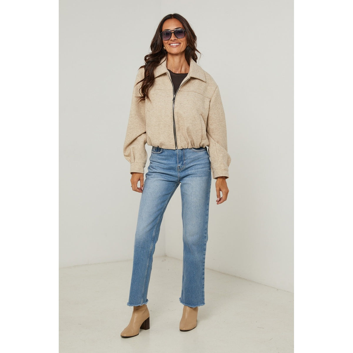 Jacke – Beige