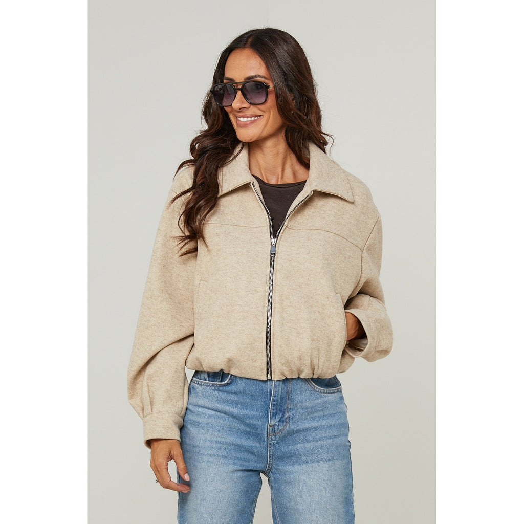 Jacke – Beige
