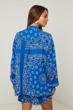 Shirt And Shorts Set - Indigo
