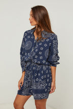 Shirt And Shorts Set - Navy