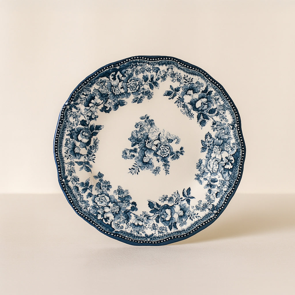 Set of 6 Faustine Dinner Plates - 26 cm - Stoneware