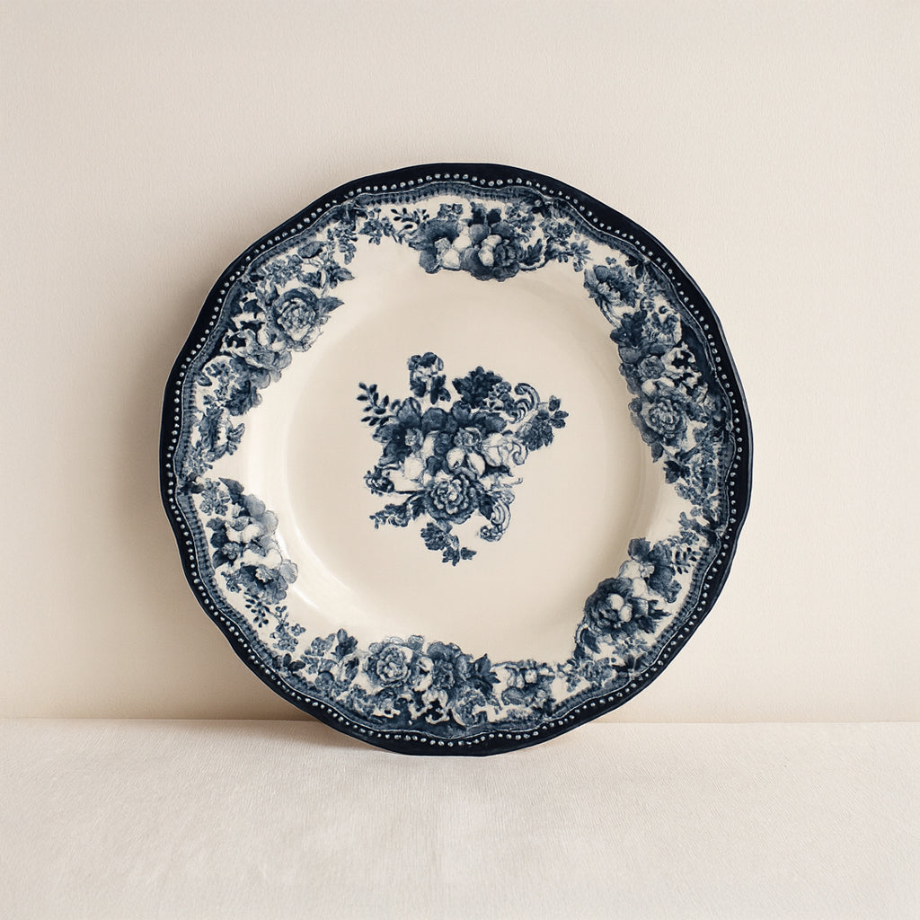 Set of 6 Faustine Soup Plates - 22 cm - Stoneware
