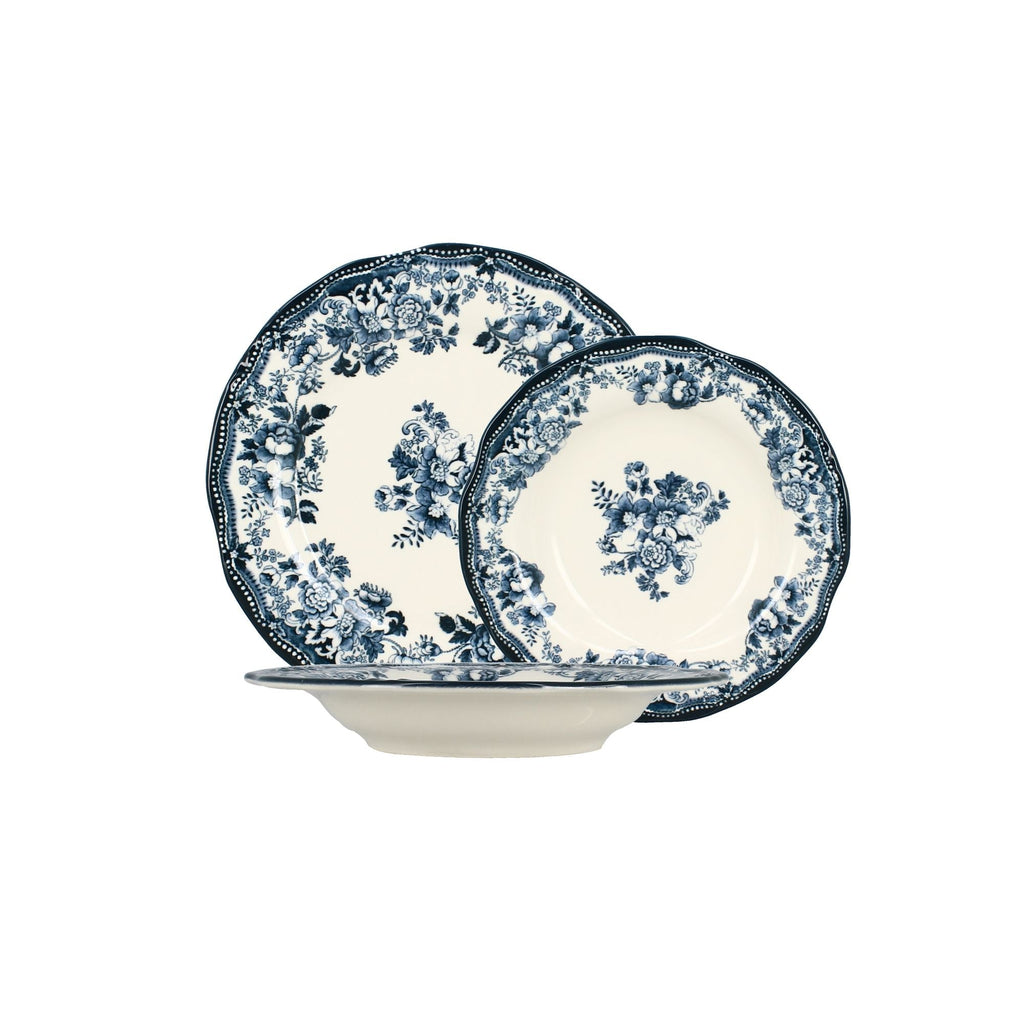 Service De Table - Faustine - 36 Pièces - Porcelaine