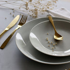 Set of 6 Dinner Plates - Metropolitan - 27 cm - Porcelain