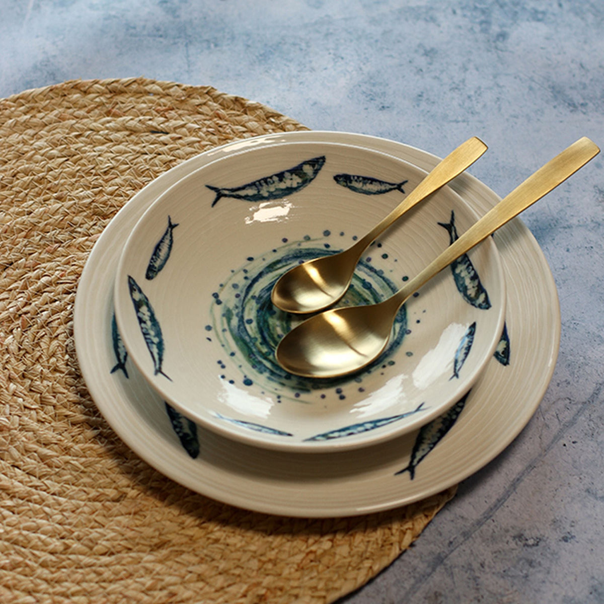 Sardine - Tafelservice - 36-teilig - Steingut