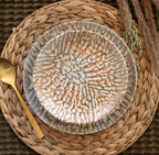 Set of 6 Amber soup plates – 20.5 cm – stoneware