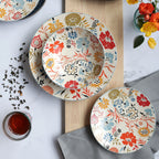 Set of 6 Jaipur soup plates – 19 cm – stoneware