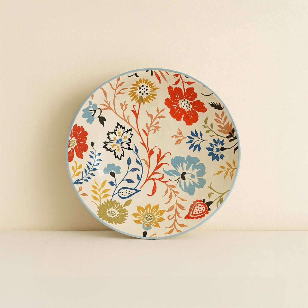 Set of 6 Jaipur soup plates – 19 cm – stoneware