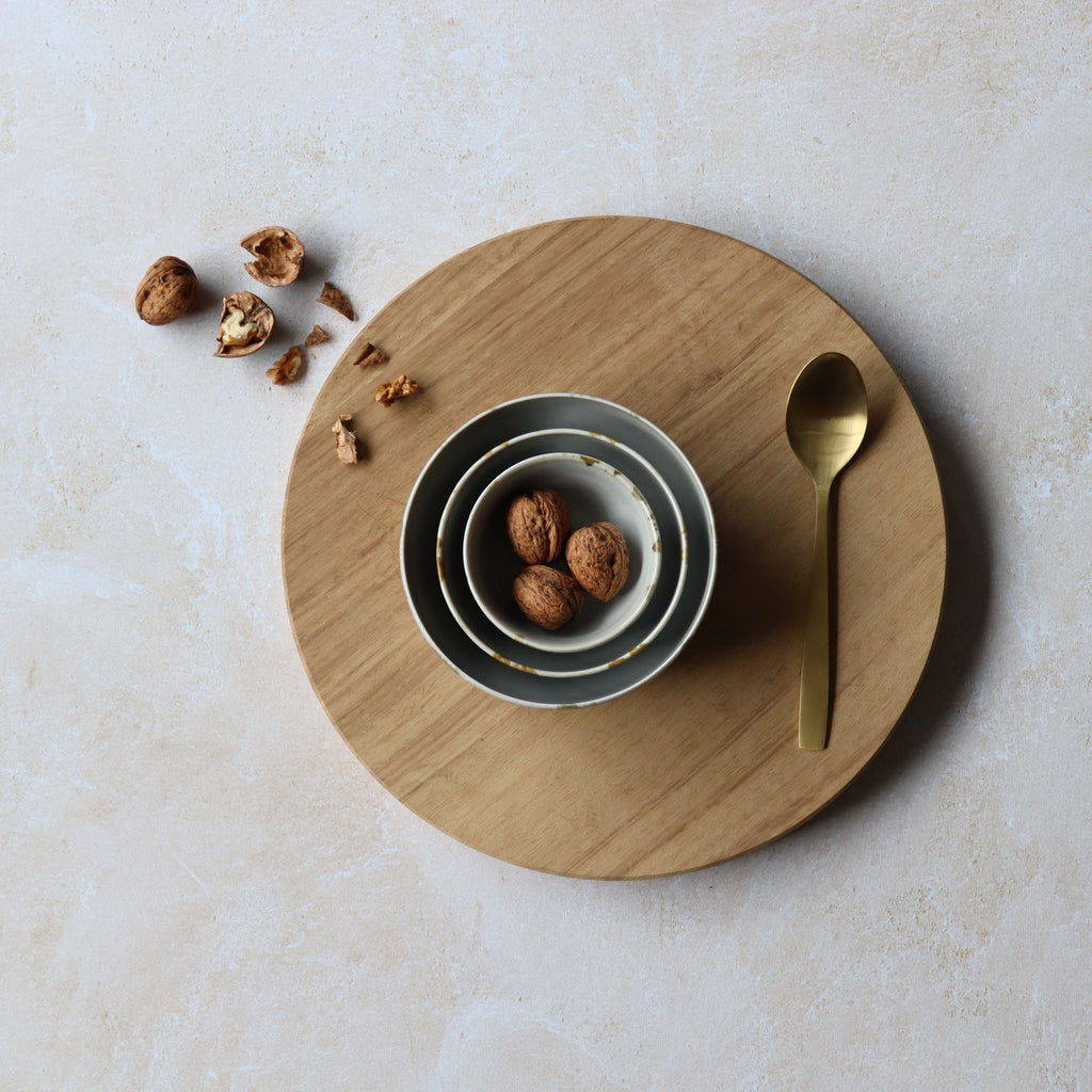 Set of 6 Maka porcelain small bowls – 16 cm