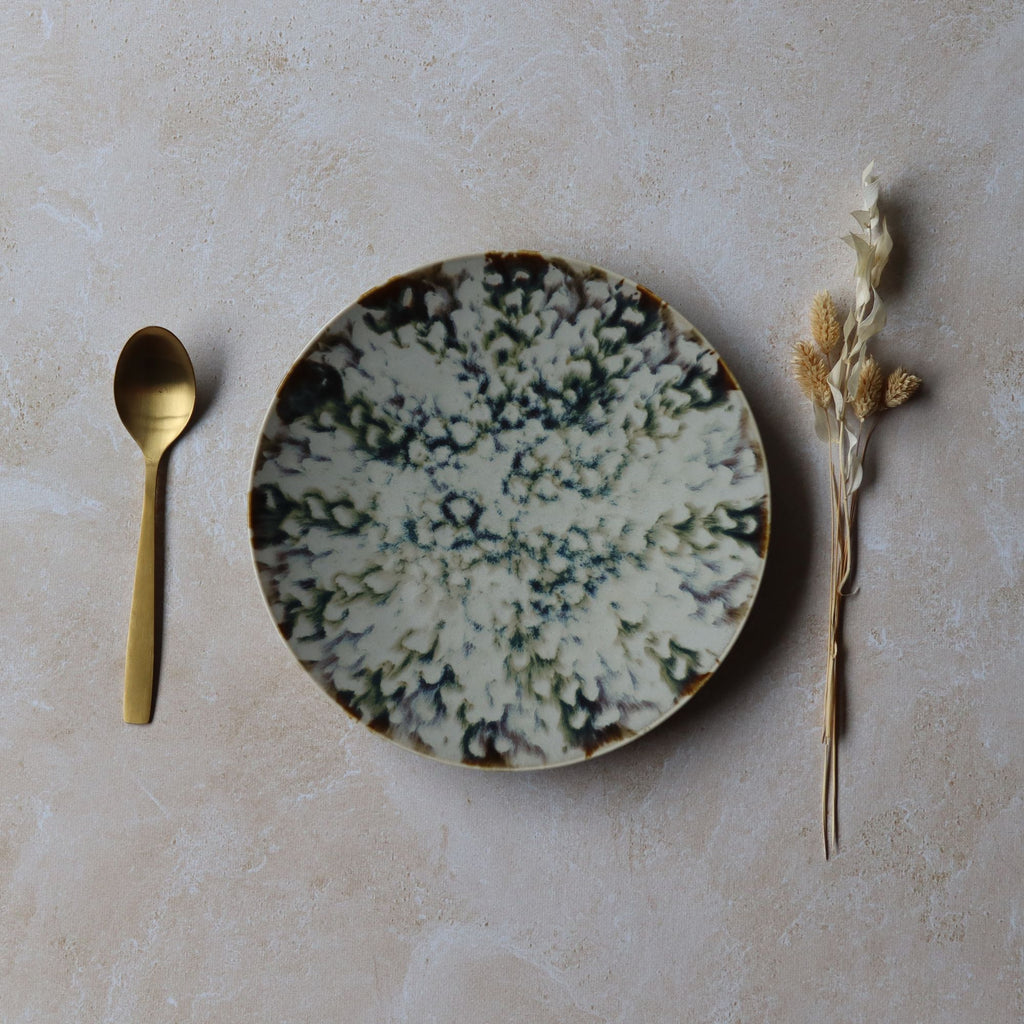 Set of 6 Maka Dinner Plates - 27 cm - Porcelain