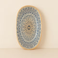 Set of 6 Oval Plates - Byzantium - 18.5 × 10.5 cm - Porcelain
